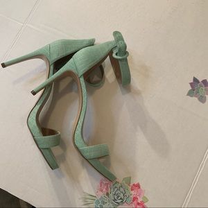 Teal Charlie’s sandals